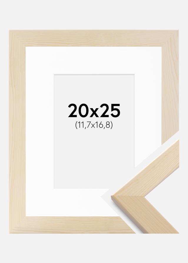 Cadre Trendline Nature 20x25 cm - Passe-partout Blanc 5x7 inches