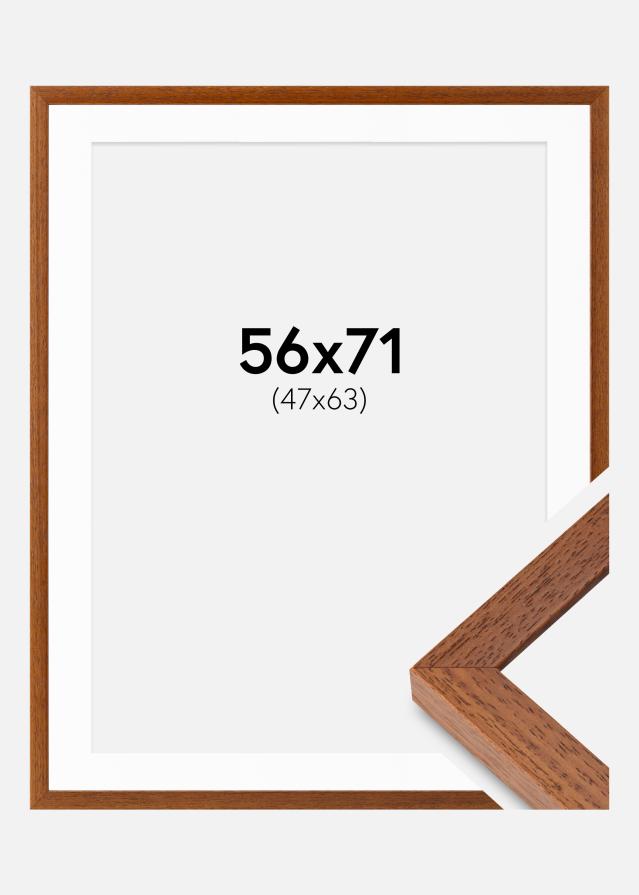 Cadre Hermes Livre 56x71 cm - Passe-partout Blanc 48x64 cm