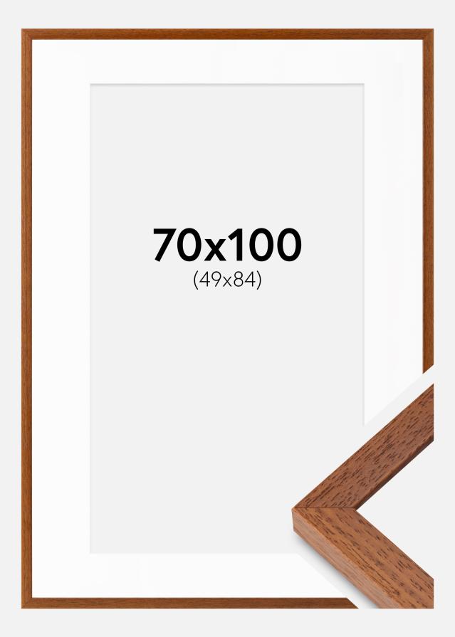 Cadre Hermes Livre 70x100 cm - Passe-partout Blanc 50x85 cm