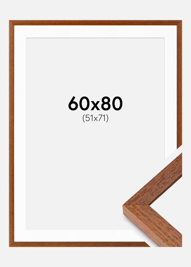 Cadre Hermes Livre 60x80 cm - Passe-partout Blanc 52x72 cm