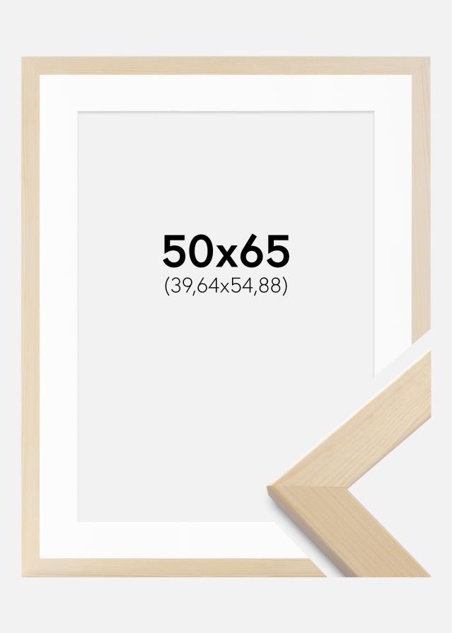 Cadre Trendline Nature 50x65 cm - Passe-partout Blanc 16x22 inches
