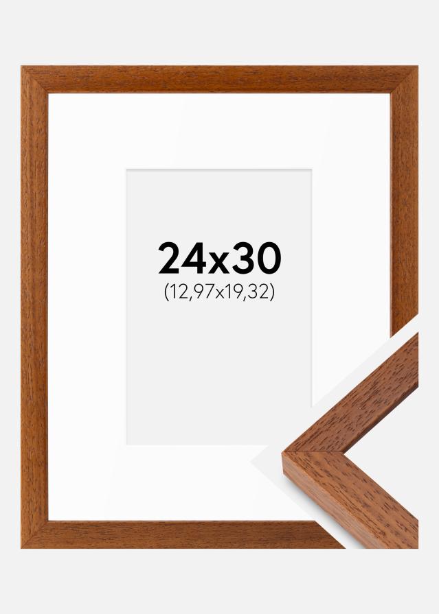 Cadre Hermes Livre 24x30 cm - Passe-partout Blanc 5,5x8 inches