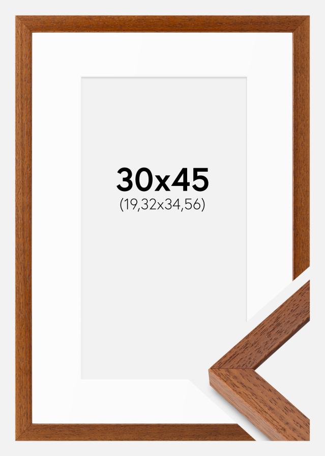 Cadre Hermes Livre 30x45 cm - Passe-partout Blanc 8x14 inches