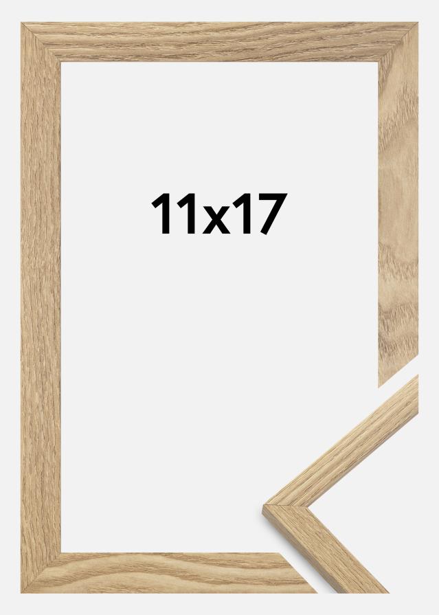 Cadre Trendy Verre Acrylique Chêne 11x17 cm