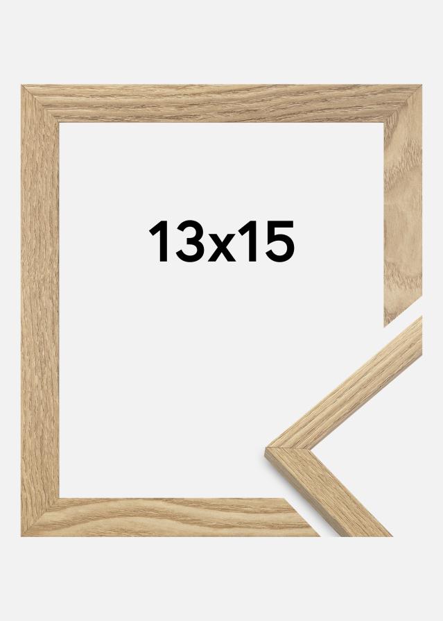 Cadre Trendy Verre Acrylique Chêne 13x15 cm