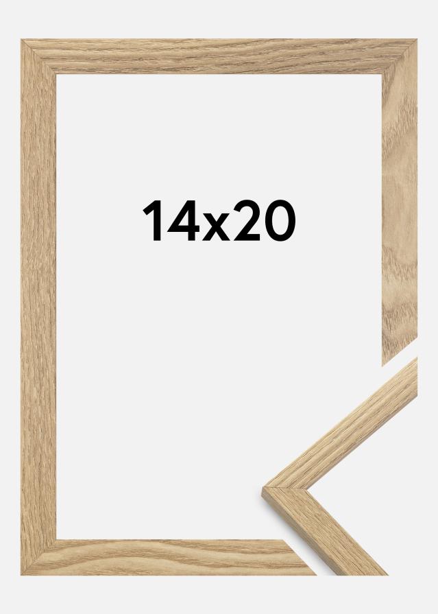 Cadre Trendy Verre Acrylique Chêne 14x20 cm