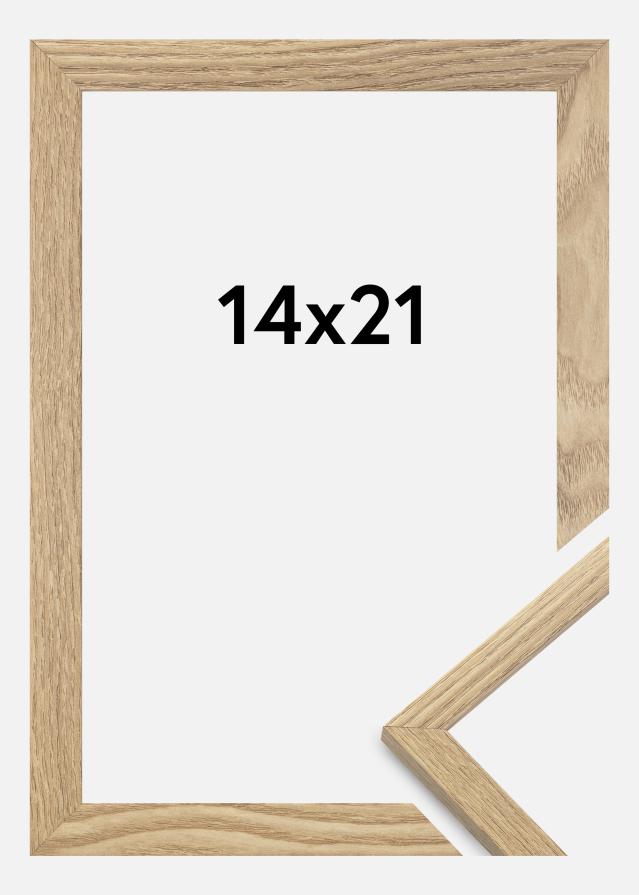 Cadre Trendy Verre Acrylique Chêne 14x21 cm