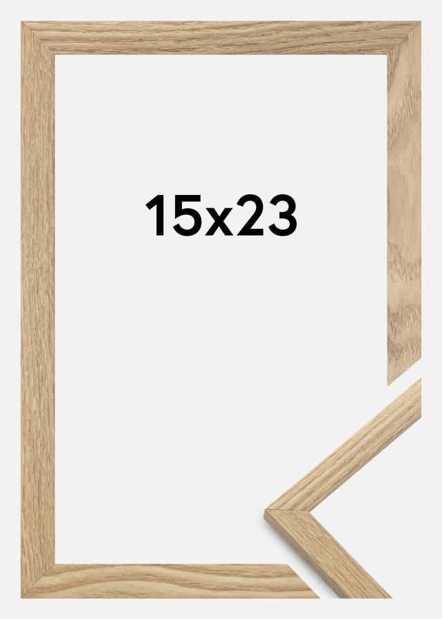 Cadre Trendy Verre Acrylique Chêne 15x23 cm