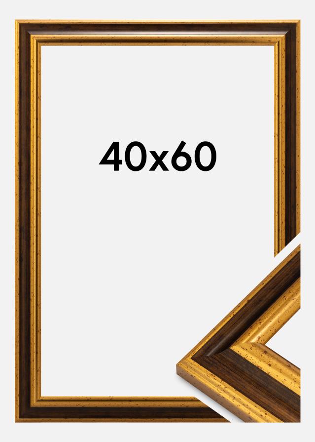 Cadre Aberystwyth Verre Acrylique Or 40x60 cm