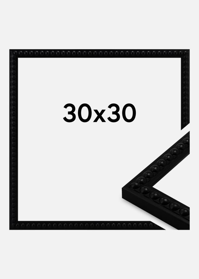 Cadre Perla Verre Acrylique Black 30x30 cm