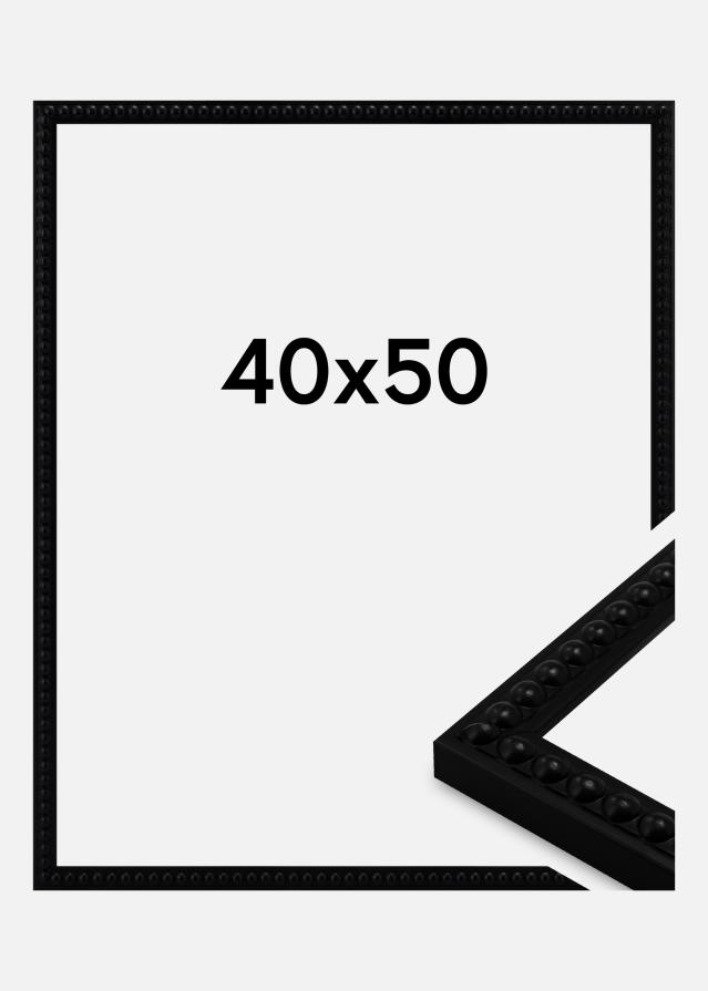 Cadre Perla Verre Acrylique Black 40x50 cm