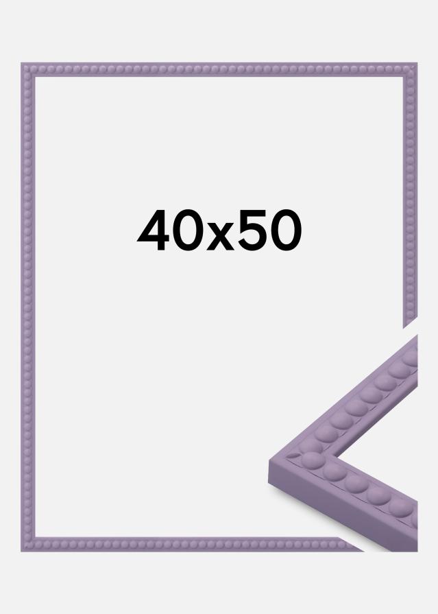 Cadre Perla Verre Acrylique Lilac 40x50 cm