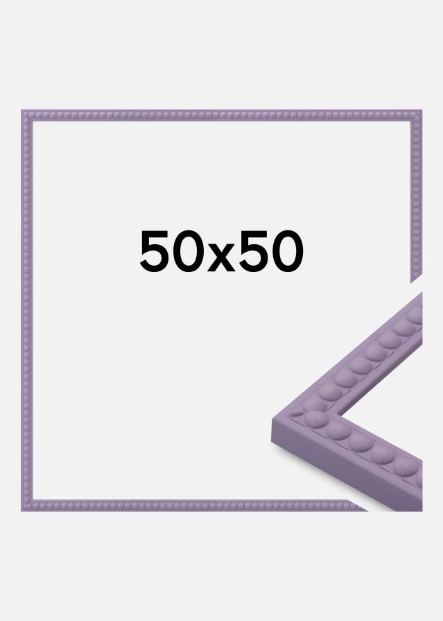 Cadre Perla Verre Acrylique Lilac 50x50 cm