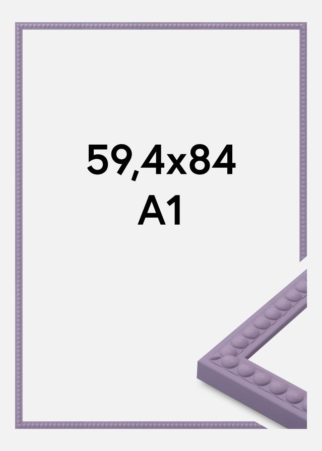 Cadre Perla Verre Acrylique Lilac 59.4x84 cm (A1)