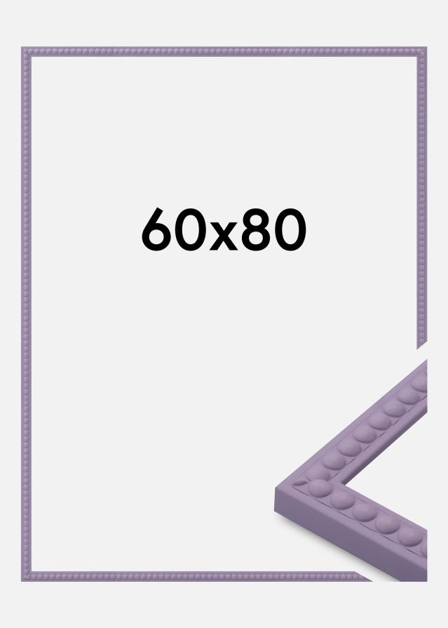 Cadre Perla Verre Acrylique Violet 60x80 cm