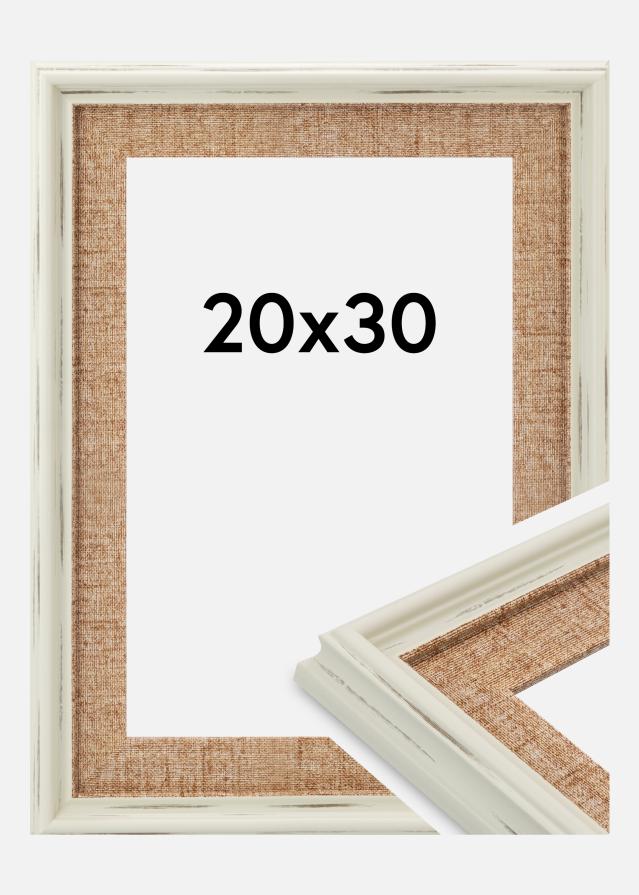 Cadre Toro Verre Acrylique White / Sand 20x30 cm