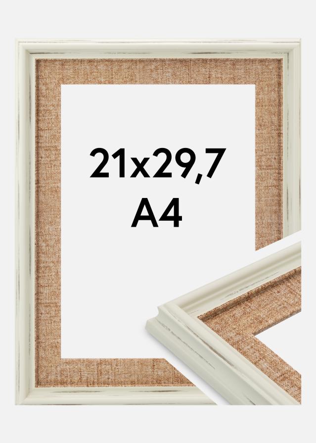 Cadre Toro Verre Acrylique White / Sand 21x29.7 cm (A4)