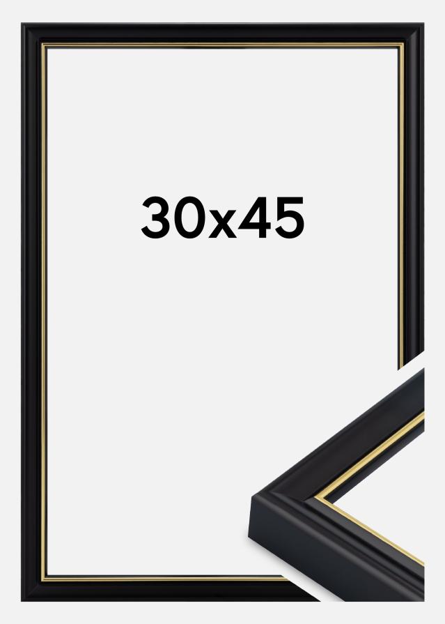 Cadre Canterbury Verre Acrylique Noir 30x45 cm