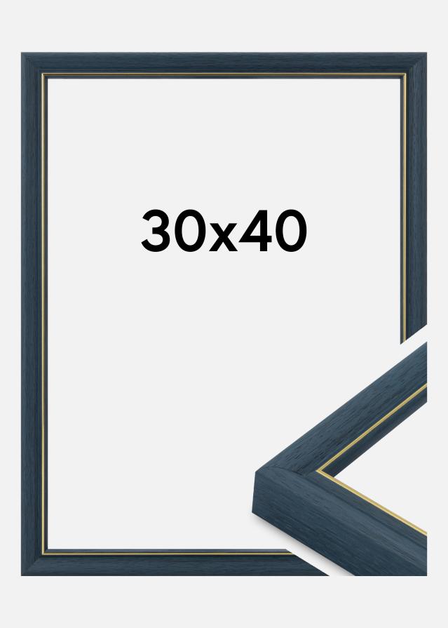Cadre Canterbury Verre Acrylique Bleu 30x40 cm