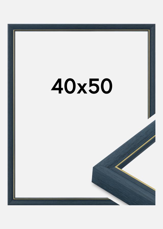 Cadre Canterbury Verre Acrylique Bleu 40x50 cm