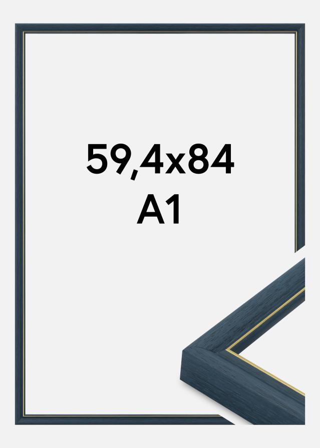 Cadre Canterbury Verre Acrylique Bleu 59,4x84 cm (A1)