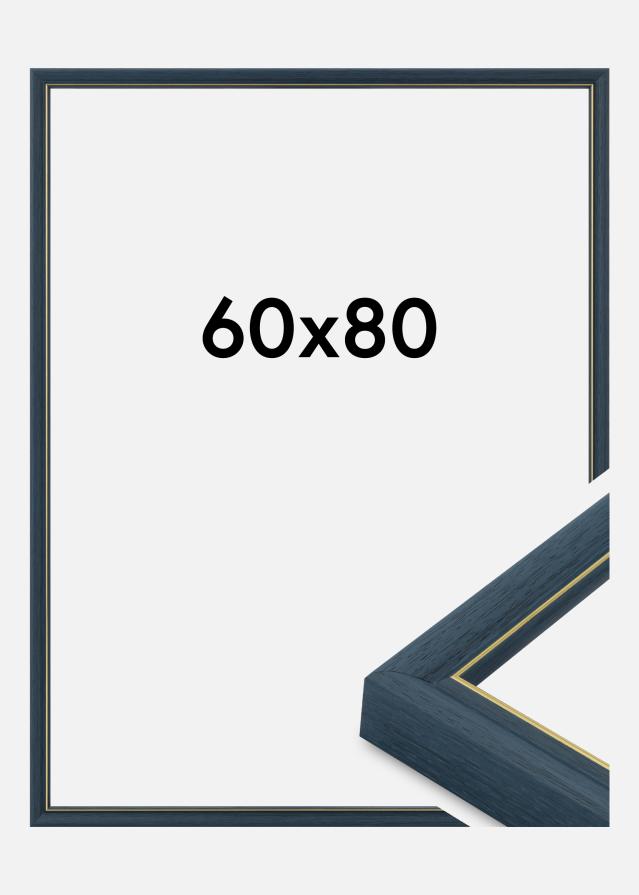 Cadre Canterbury Verre Acrylique Bleu 60x80 cm