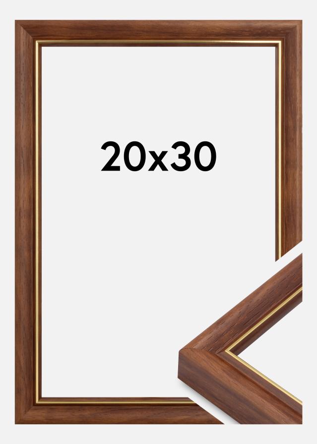 Cadre Canterbury Verre Acrylique Brun 20x30 cm