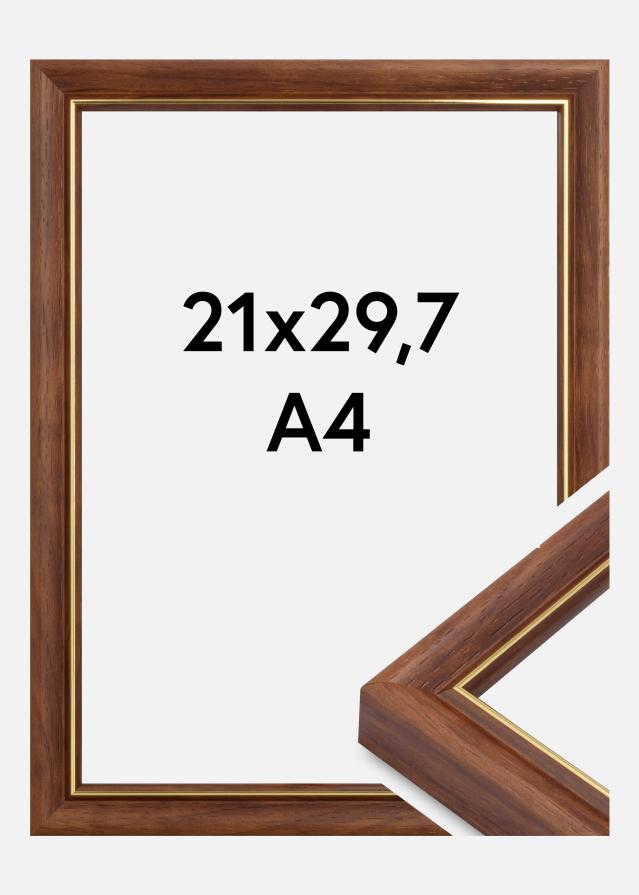 Cadre Canterbury Verre Acrylique Brun 21x29,7 cm (A4)