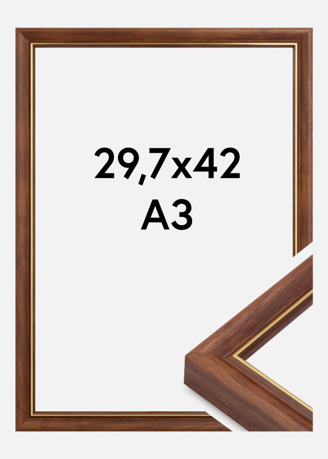 Cadre Canterbury Verre Acrylique Brun 29,7x42 cm (A3)