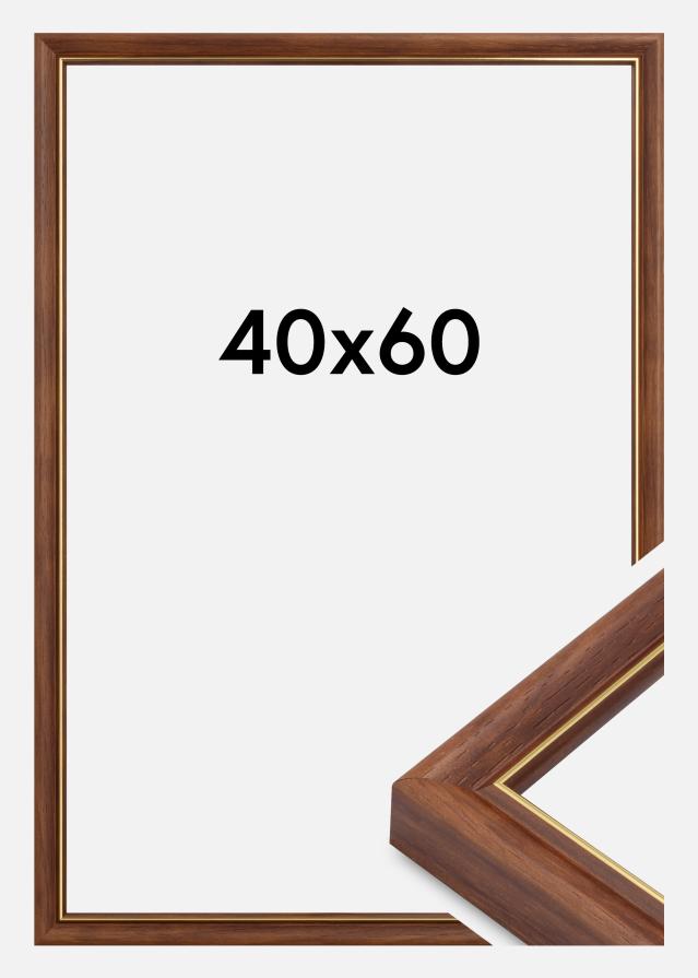 Cadre Canterbury Verre Acrylique Brun 40x60 cm