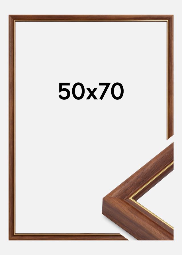 Cadre Canterbury Verre Acrylique Brun 50x70 cm
