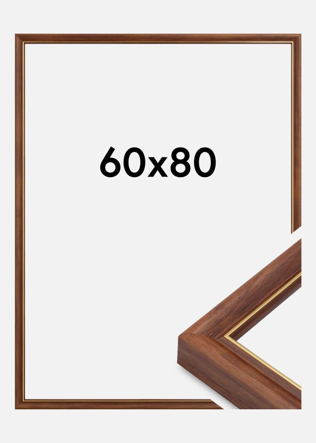 Cadre Canterbury Verre Acrylique Brun 60x80 cm