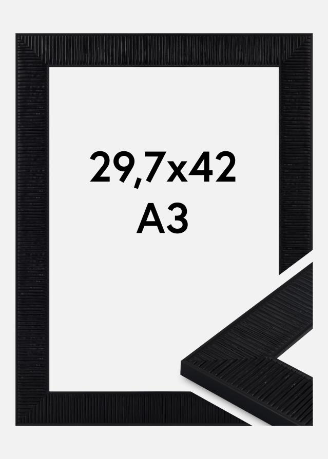 Cadre Linea Verre Acrylique Black 29.7x42 cm (A3)