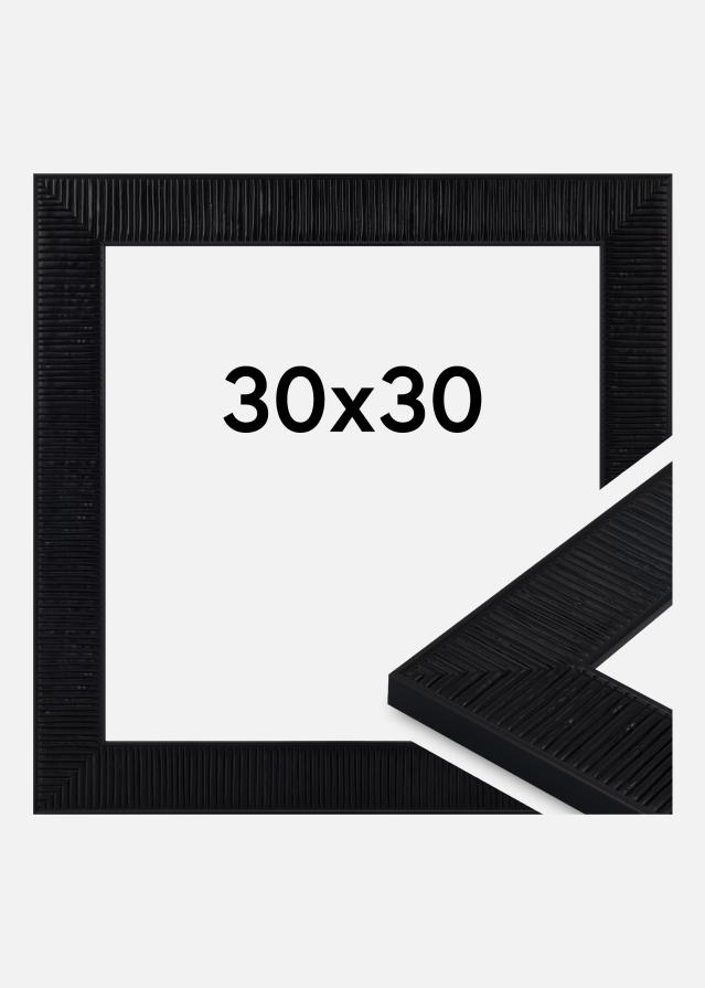 Cadre Lund Verre Acrylique Noir 30x30 cm