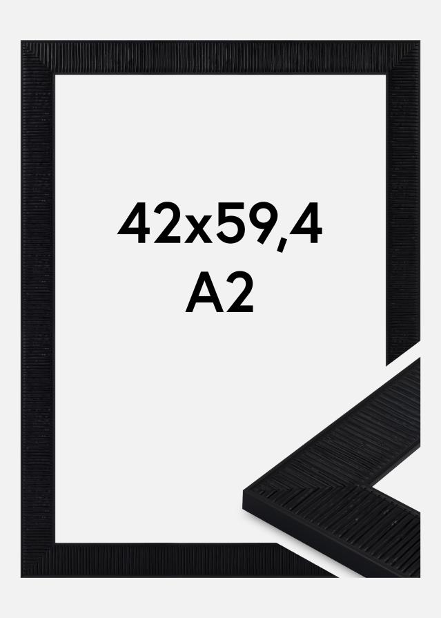 Cadre Lund Verre Acrylique Noir 42x59,4 cm (A2)