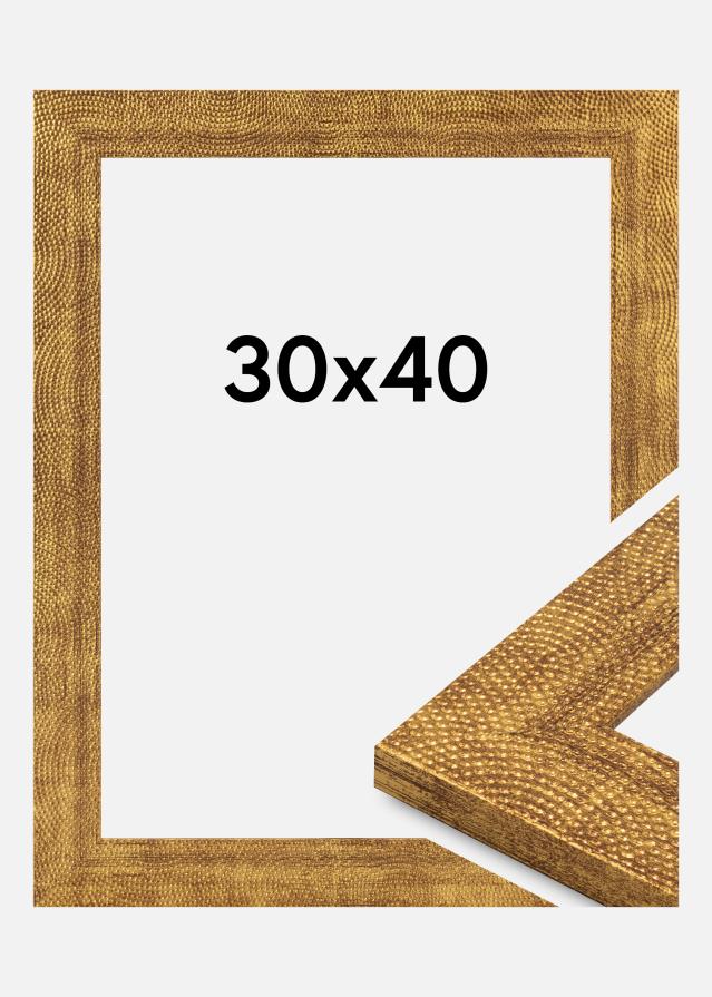 Cadre Linea Verre Acrylique Gold 30x40 cm
