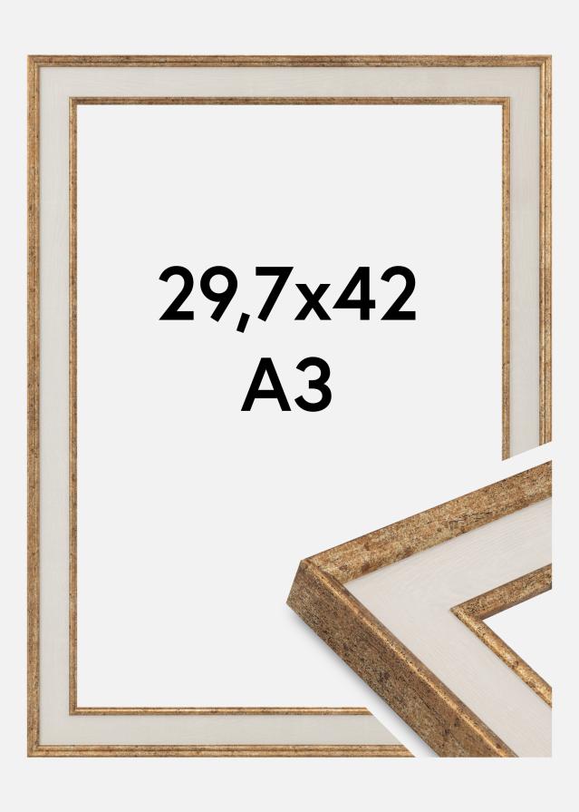 Cadre Linea Verre Acrylique Maple / Bronze 29.7x42 cm (A3)