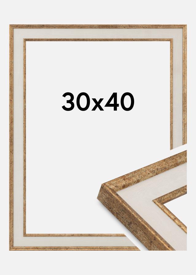 Cadre Dolly Verre Acrylique Or 30x40 cm