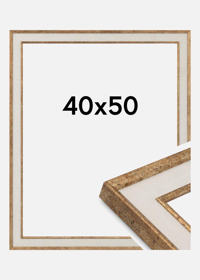 Cadre Dolly Verre Acrylique Or 40x50 cm