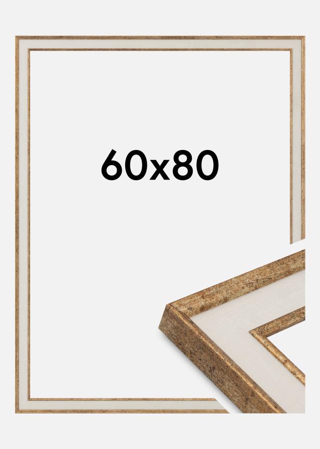 Cadre Linea Verre Acrylique Maple / Bronze 60x80 cm