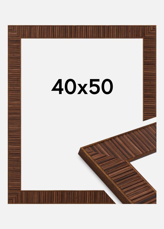 Cadre Agust Verre Acrylique Rosewood 40x50 cm