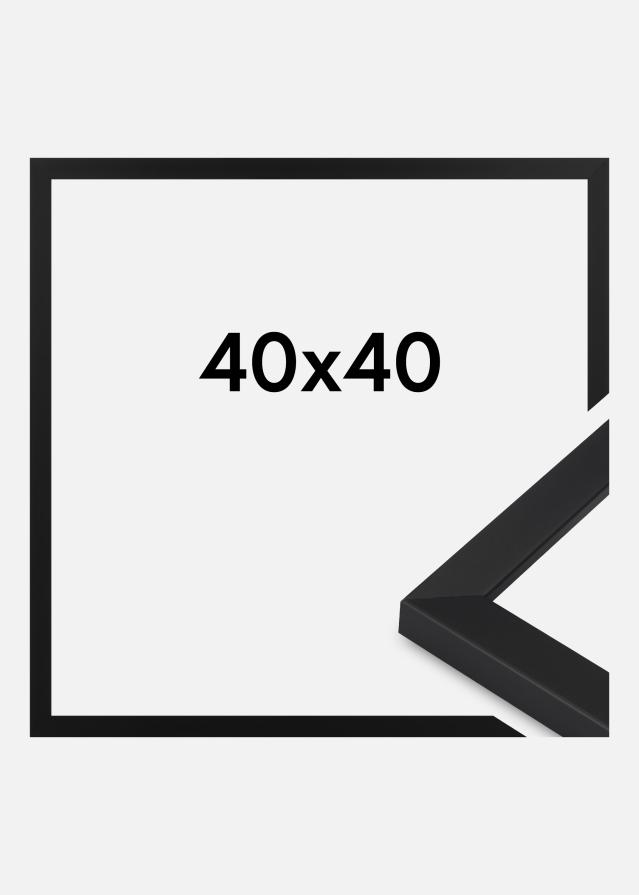Cadre Oban Verre Acrylique Noir 40x40 cm