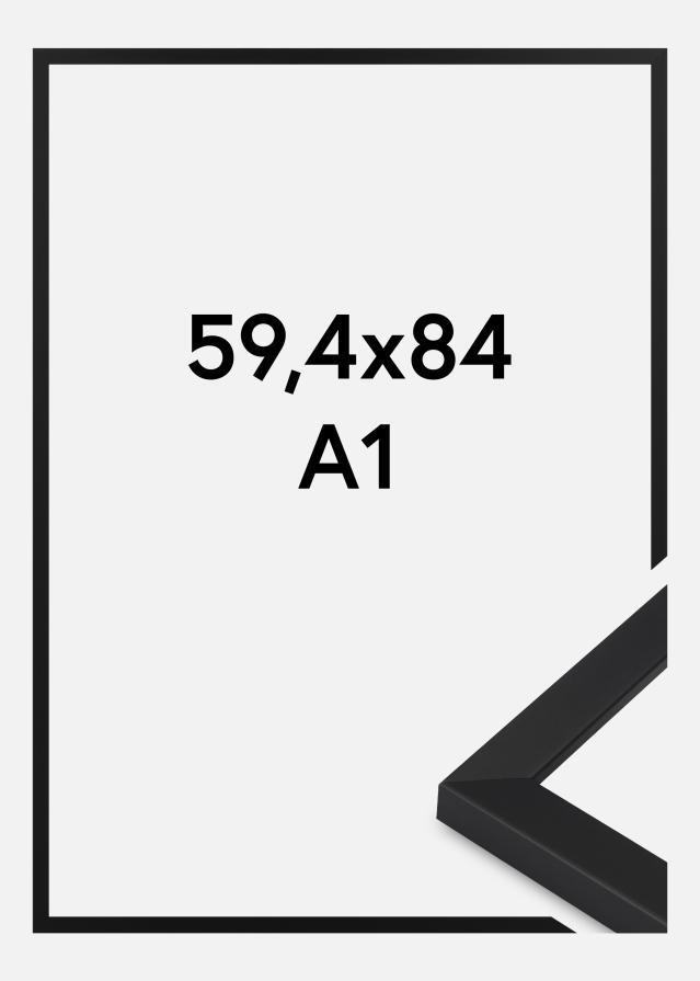 Cadre Oban Verre Acrylique Noir 59,4x84 cm (A1)