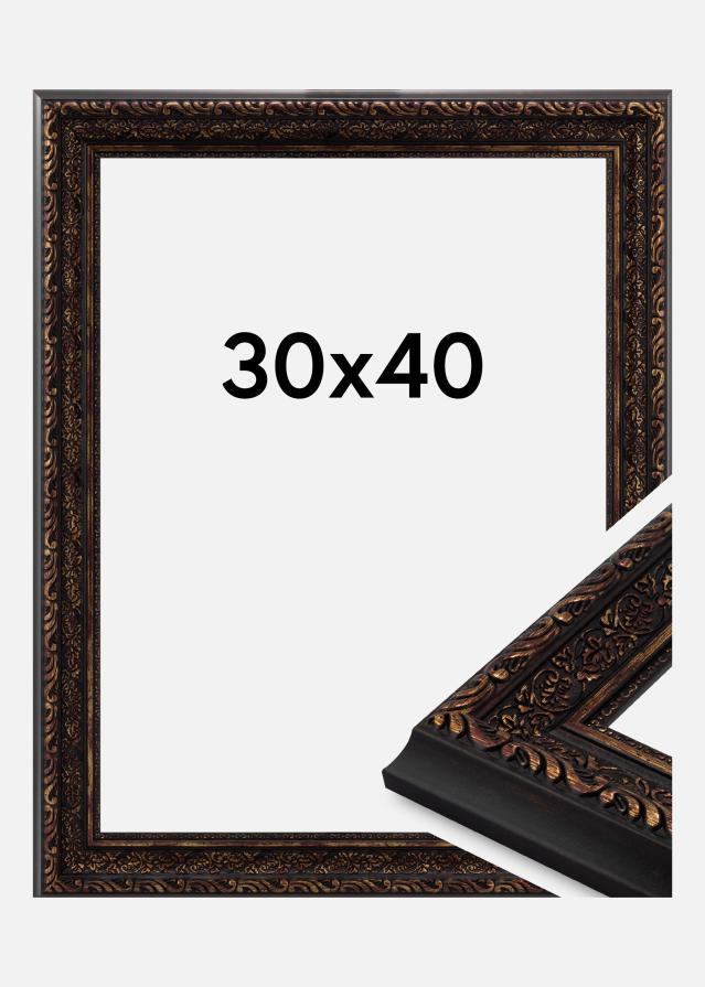 Cadre Ornato Verre Acrylique Vintage Gold 30x40 cm