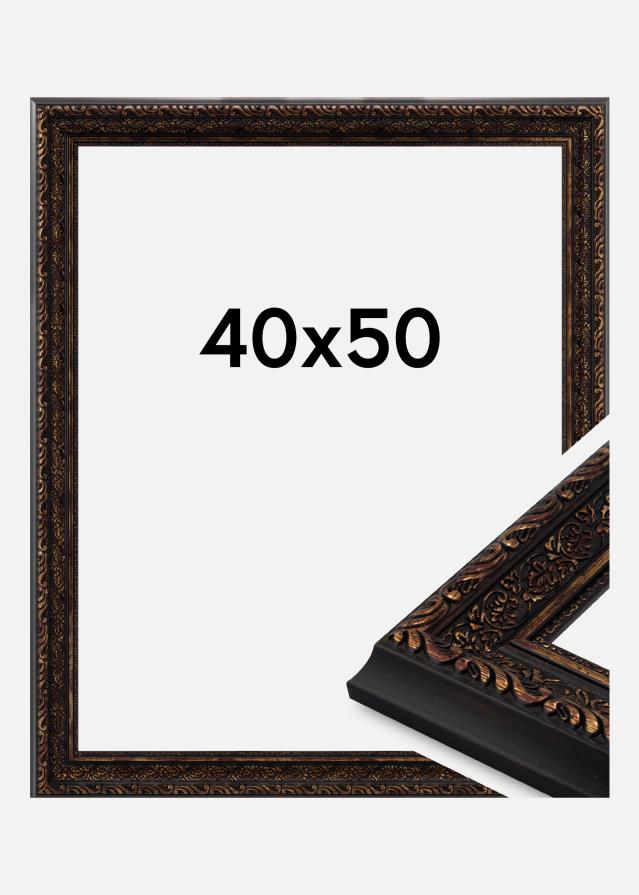 Cadre Ornato Verre Acrylique Vintage Gold 40x50 cm