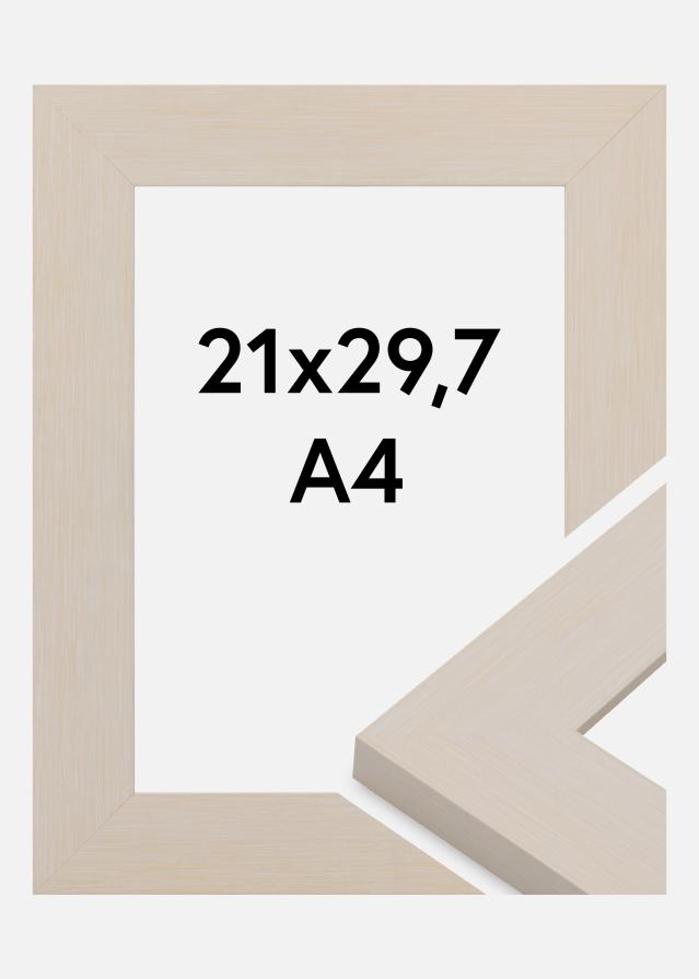 Cadre Pembrokeshire Verre Acrylique Blanc 21x29,7 cm (A4)