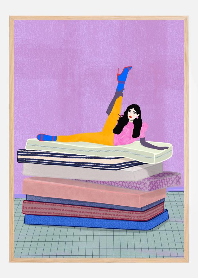 Raise your leg up to your head Poster