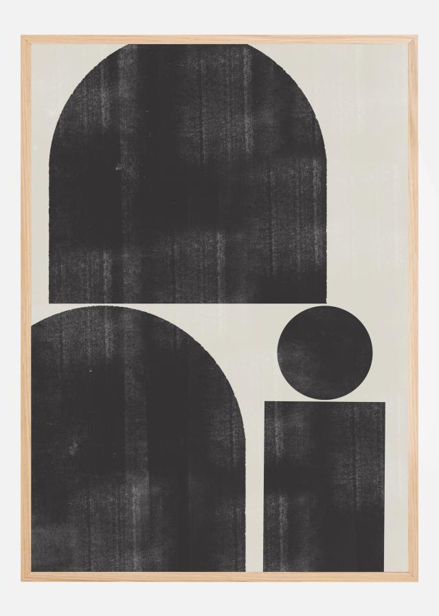 Geometric Silence Poster