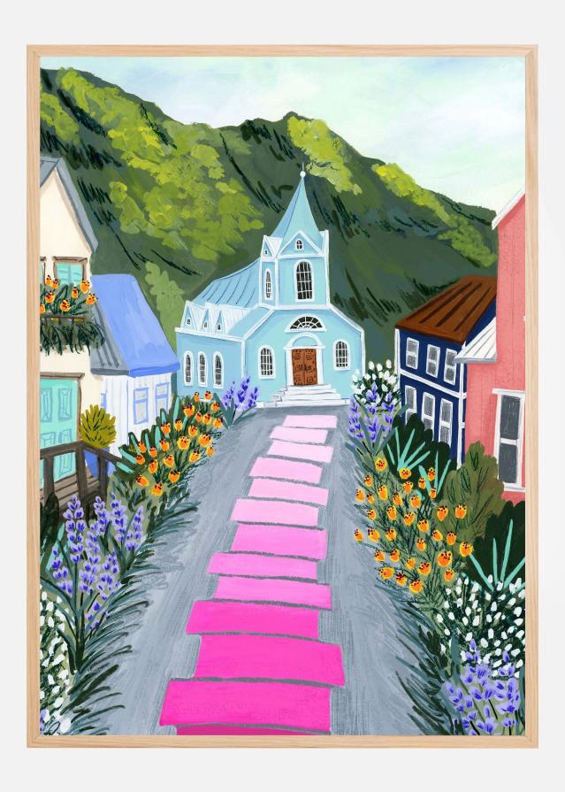 Seydisfjordur Poster