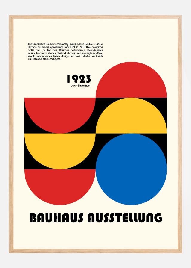 Bauhaus Ausstellung Poster
